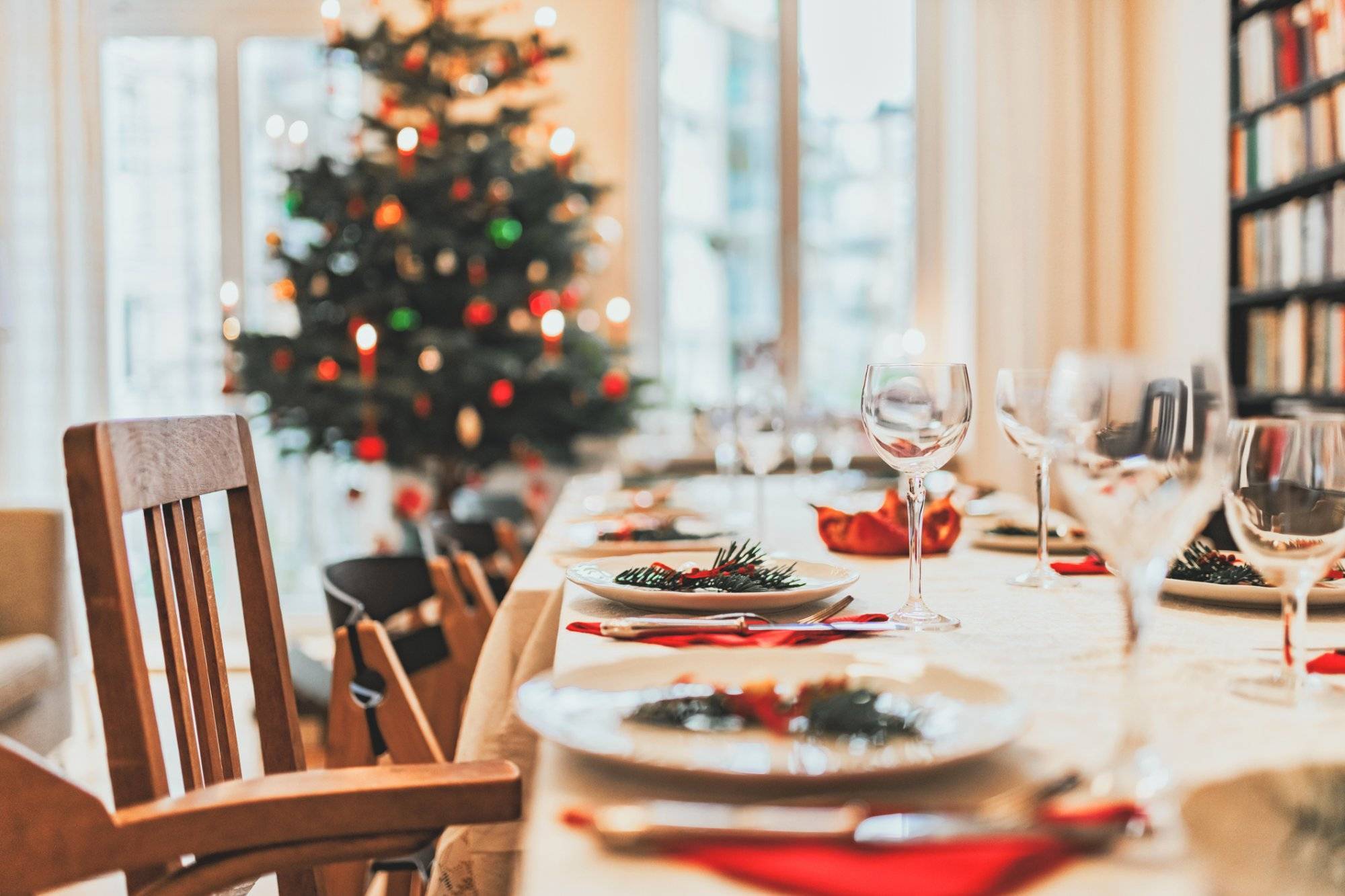 christmas dining table christmas dining table